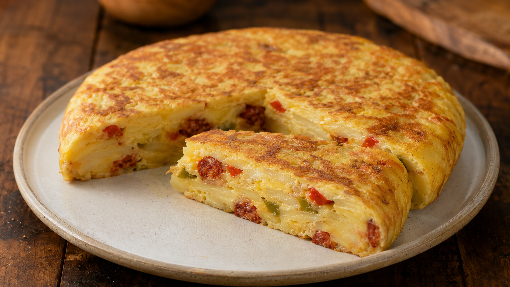 Tortilha Caseira — receita do Chef Luisfrancisco