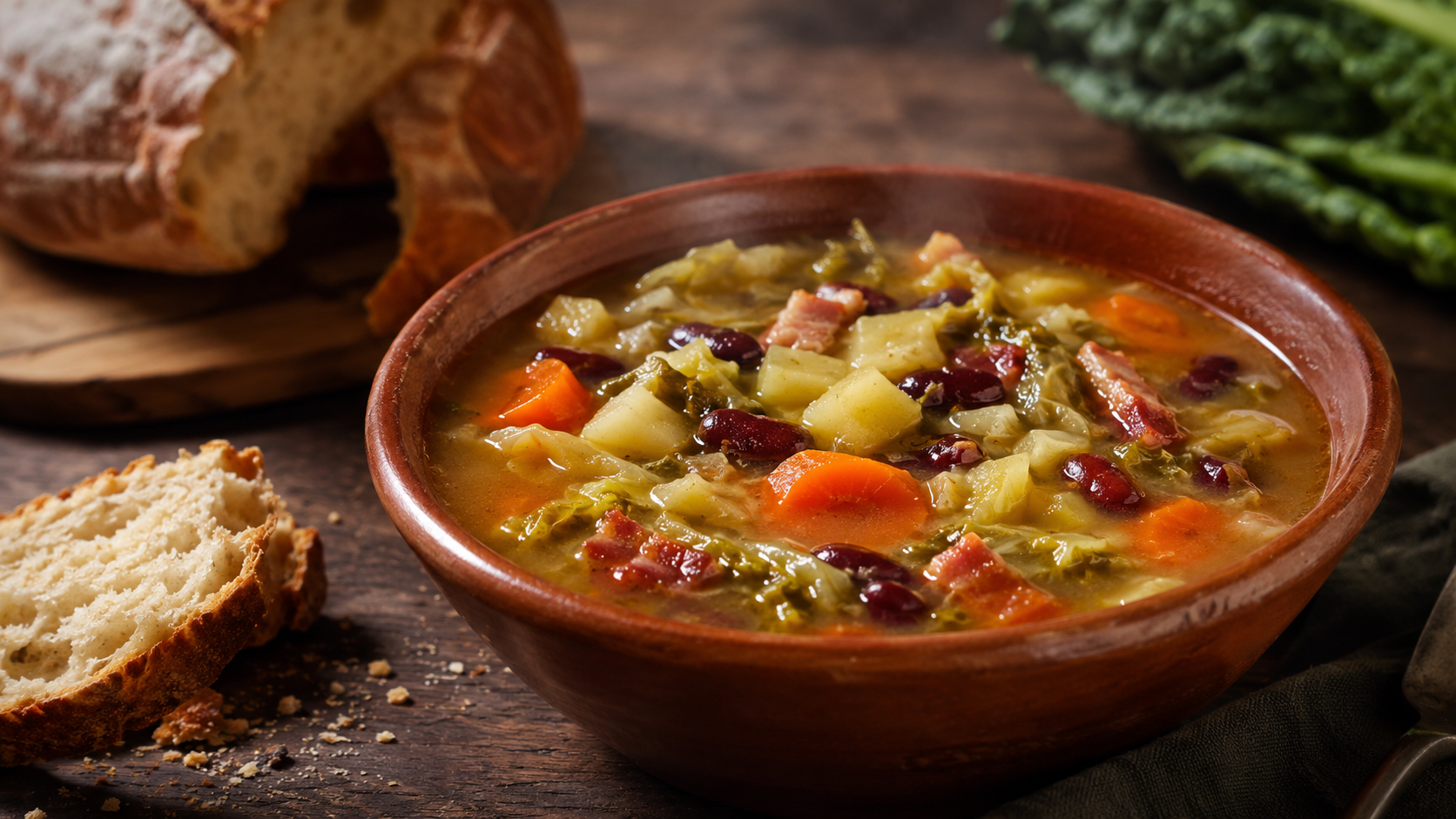 Sopa Aldeã — receita do Chef Luisfrancisco
