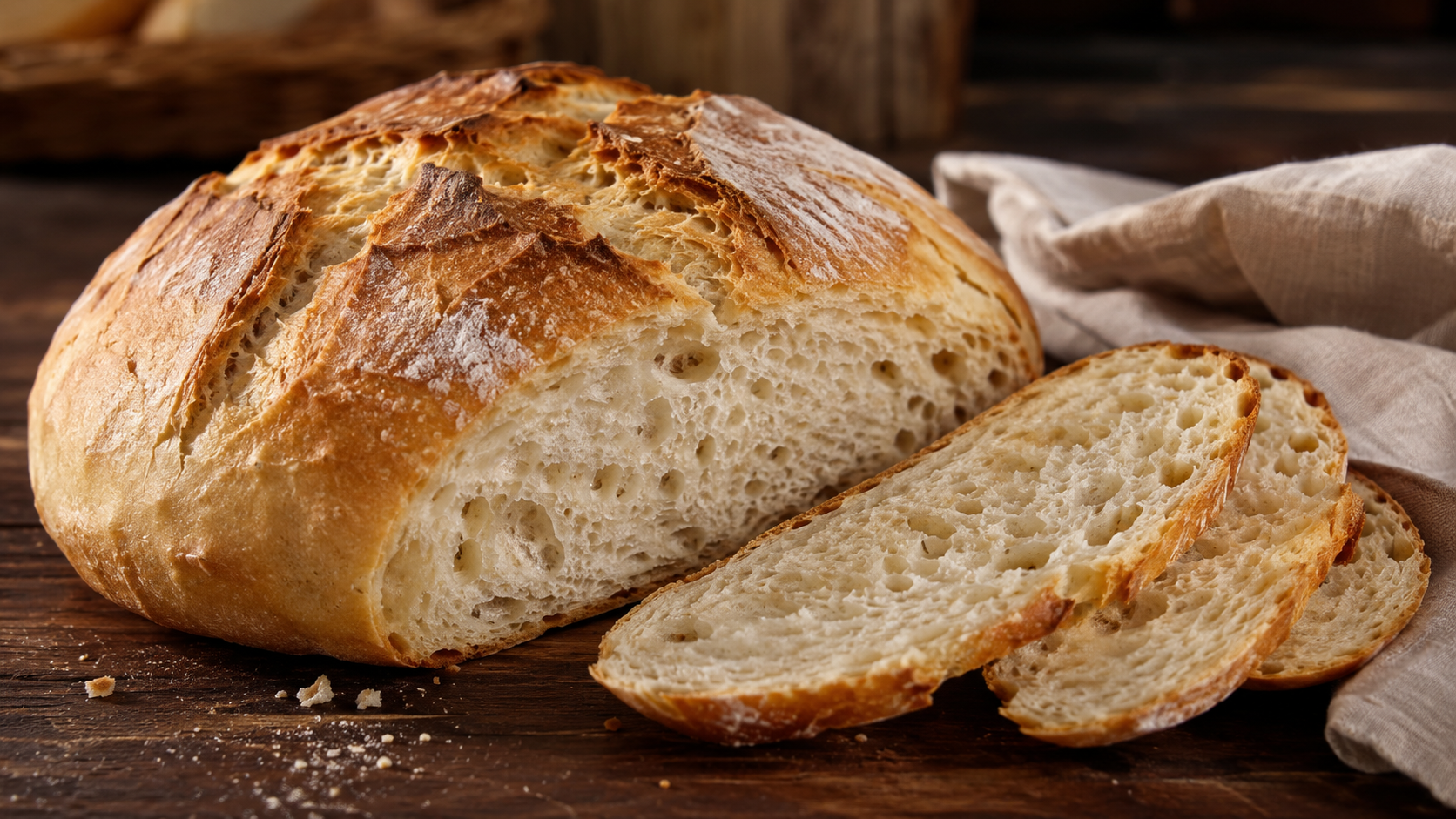 Pão de Água — receita do Chef Luisfrancisco