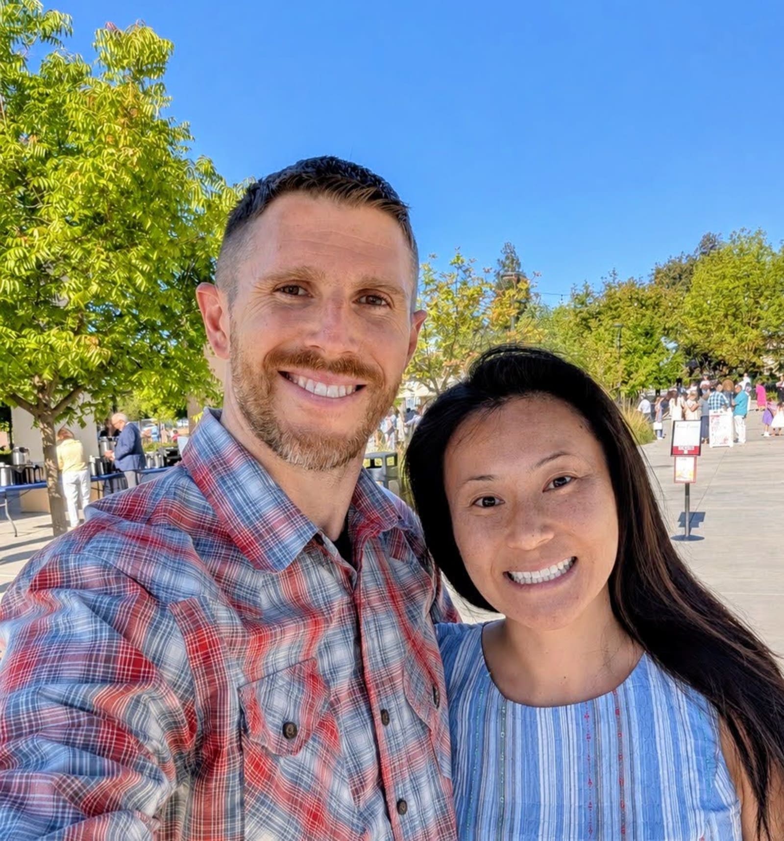 David Quenzer and his wife Jasmine