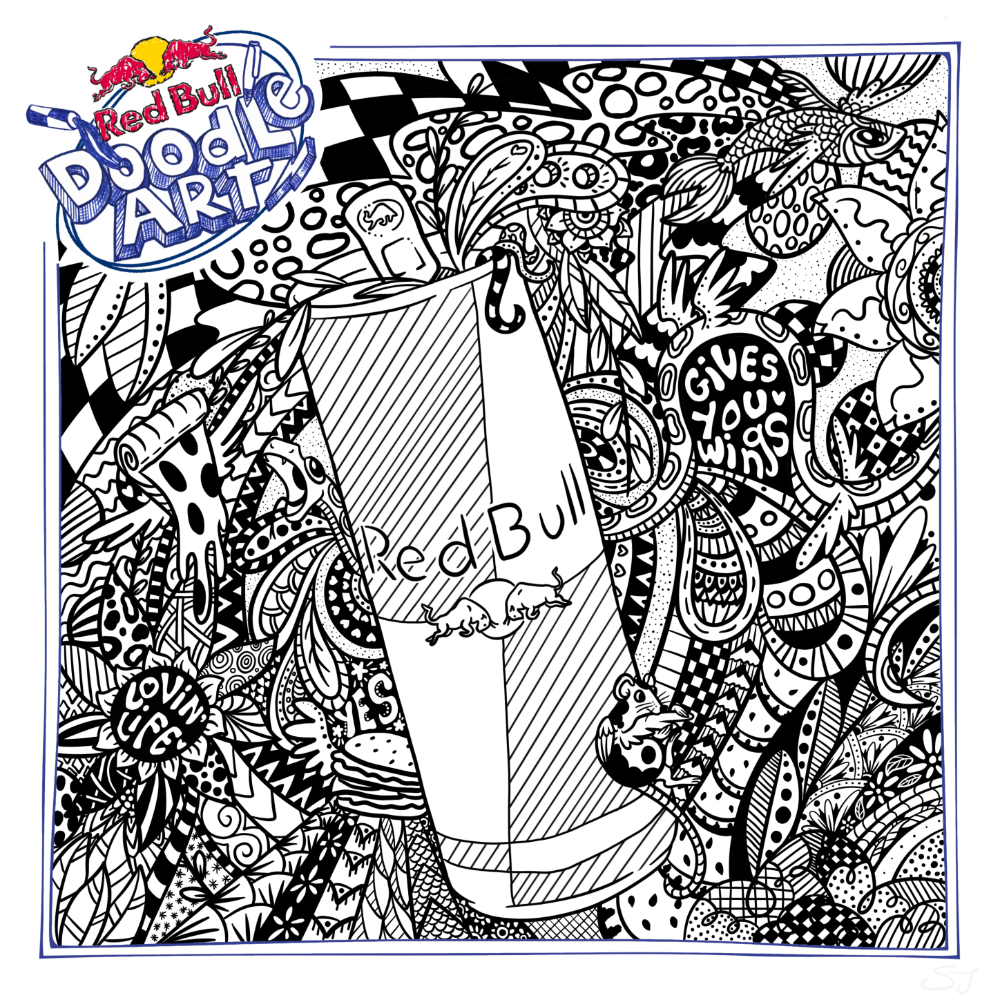 Red Bull Doodle Art UK Apply Now!