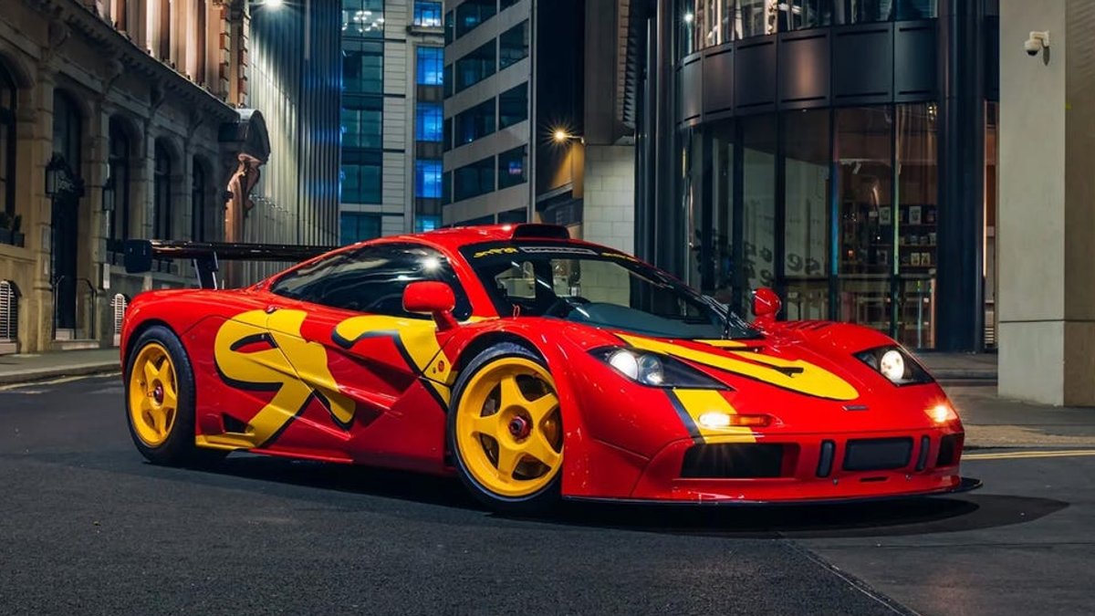Rare McLaren F1 sells for record price - mclaren f1