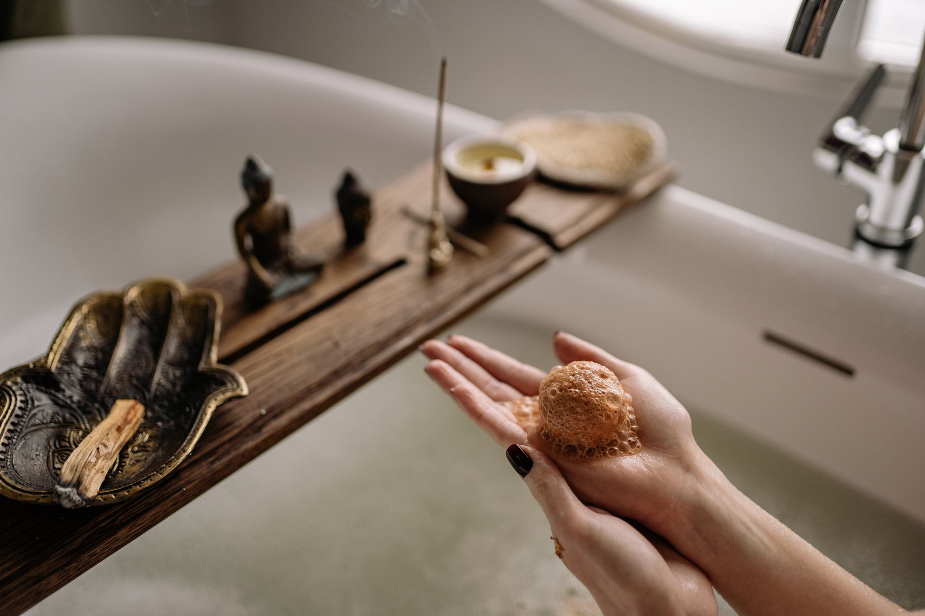 Bathroom Products Create Private Wellness Retreat