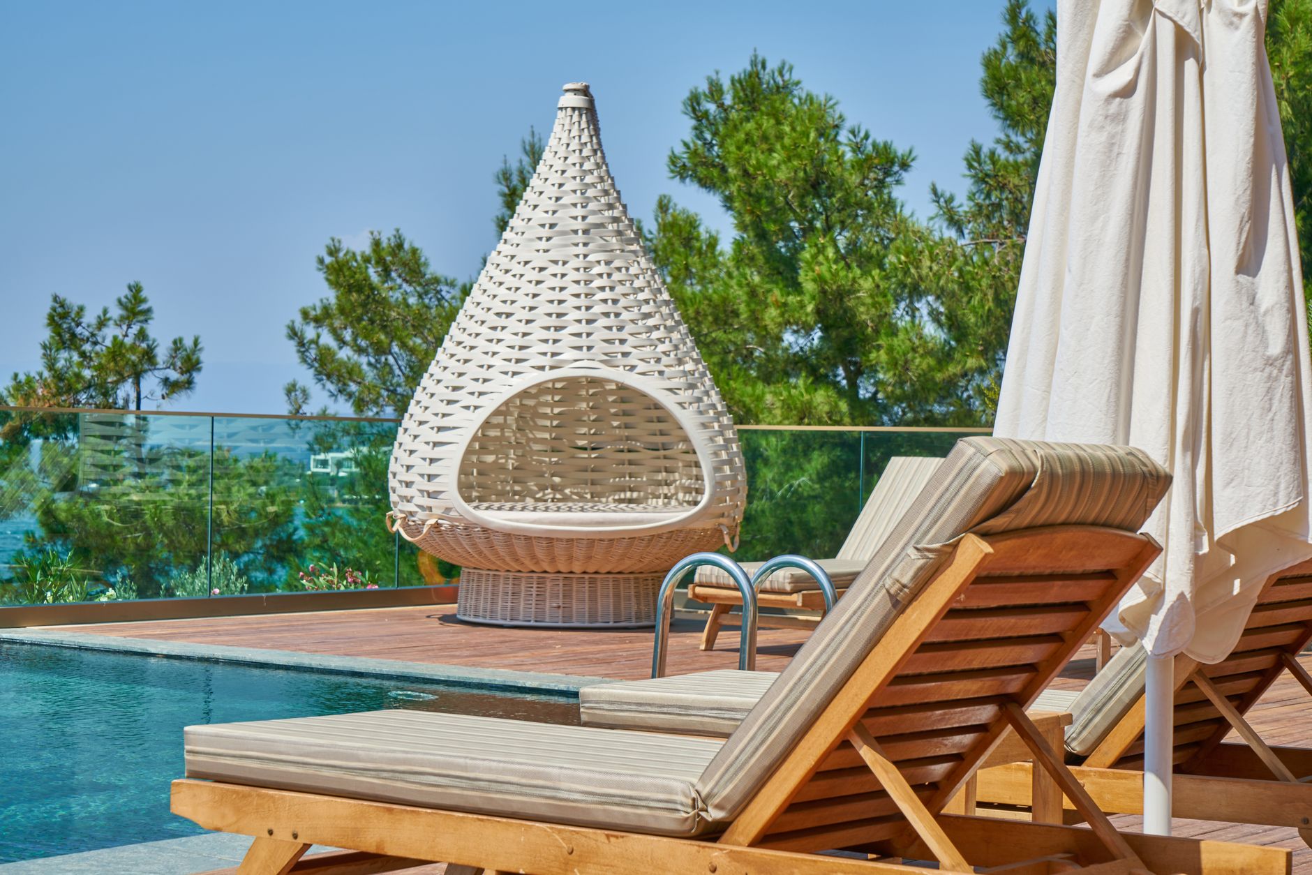 Wooden pools