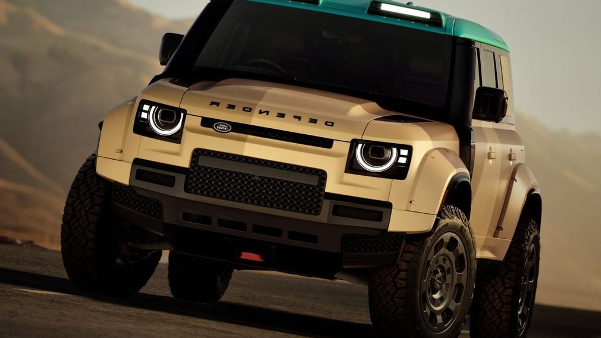 Land Rover adapts Dakar-winning Defender for road use - defender dakar