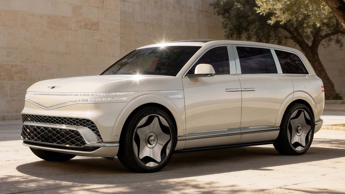 Genesis GV90 Debuts With Flagship Coach Doors Genesis GV90 Debuts With Flagship Coach Doors - genesis gv90 coach doors