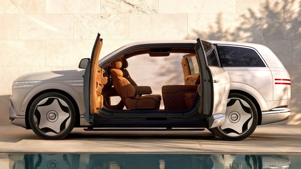 Genesis Unveils Futuristic GV90 Luxury SUV - gv90 luxury