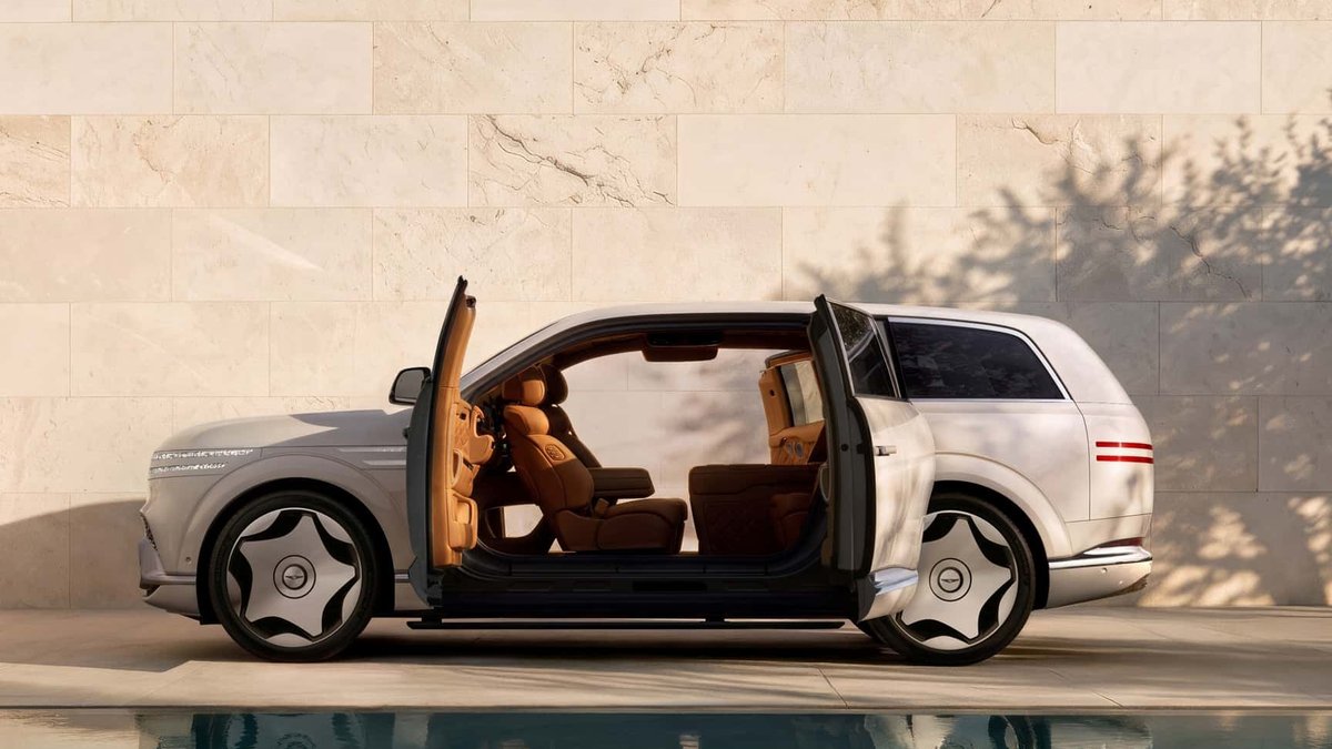 Genesis GV90 arrives as rolling luxury lounge - genesis gv90