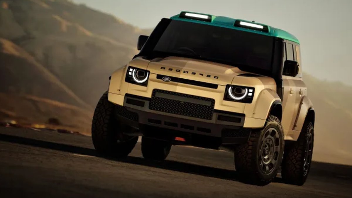 Land Rover to Launch Dakar‑Winning Defender for Streets Land Rover to Launch Dakar‑Winning Defender for Streets - defender dakar