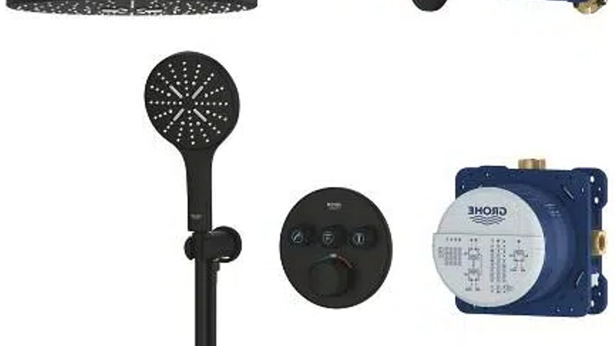 GROHE Unveils SmartControl Wellness Shower System GROHE Unveils SmartControl Wellness Shower System - wellness shower