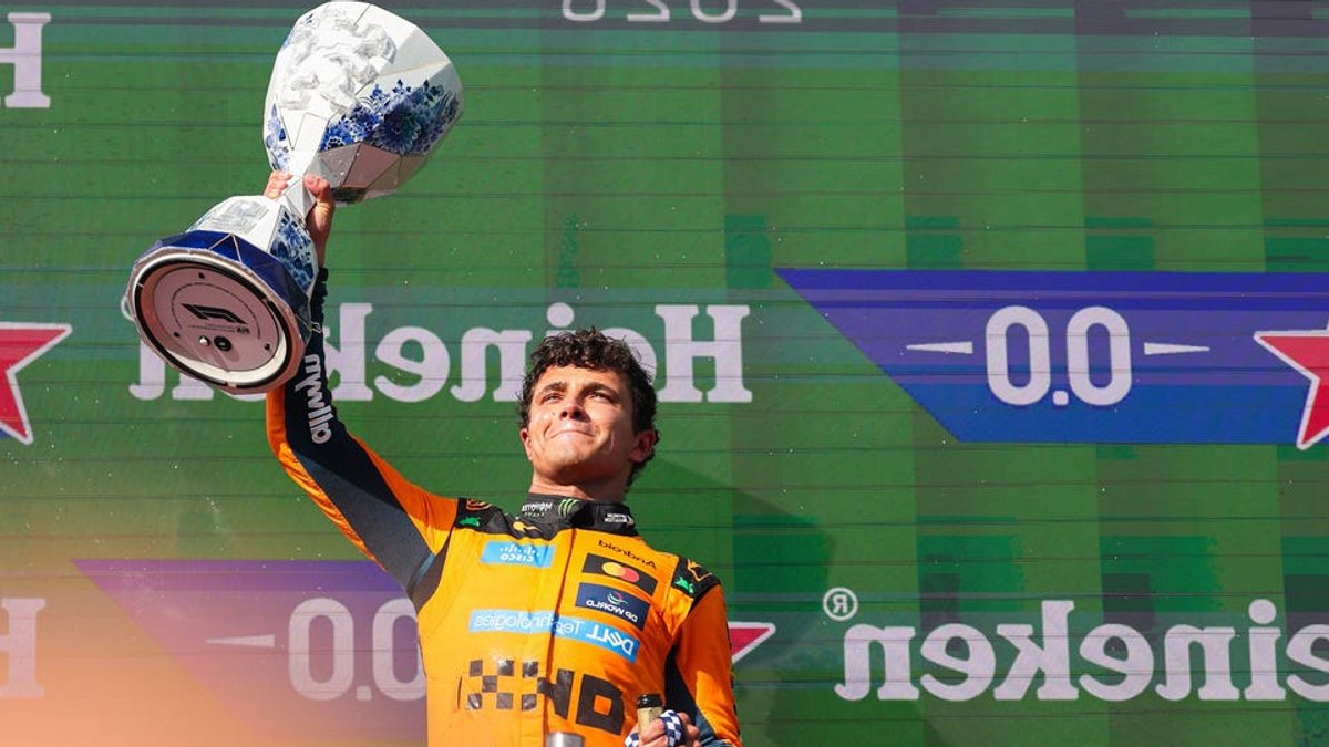 Norris stuns at Zandvoort in title push - formula 1 victory