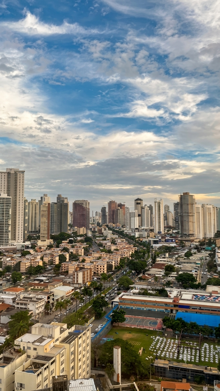 Setor Marista, em Goiânia, em plena expansão imobiliária.