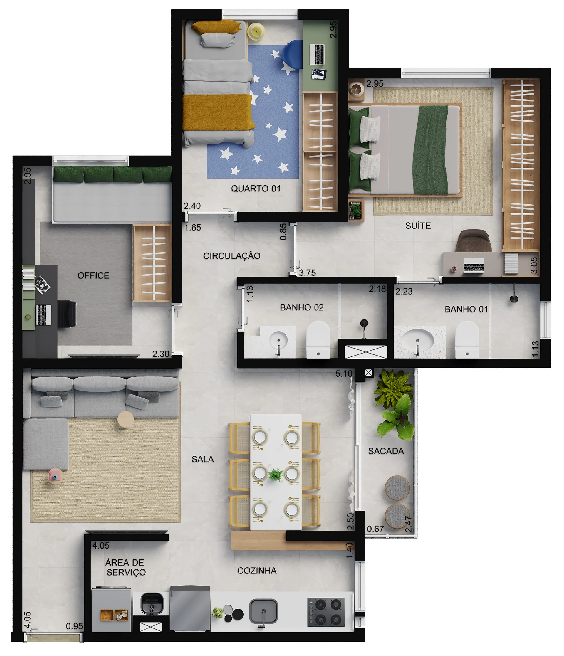 Planta 1