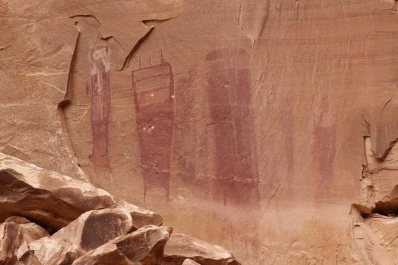 Black Dragon Canyon Pictographs