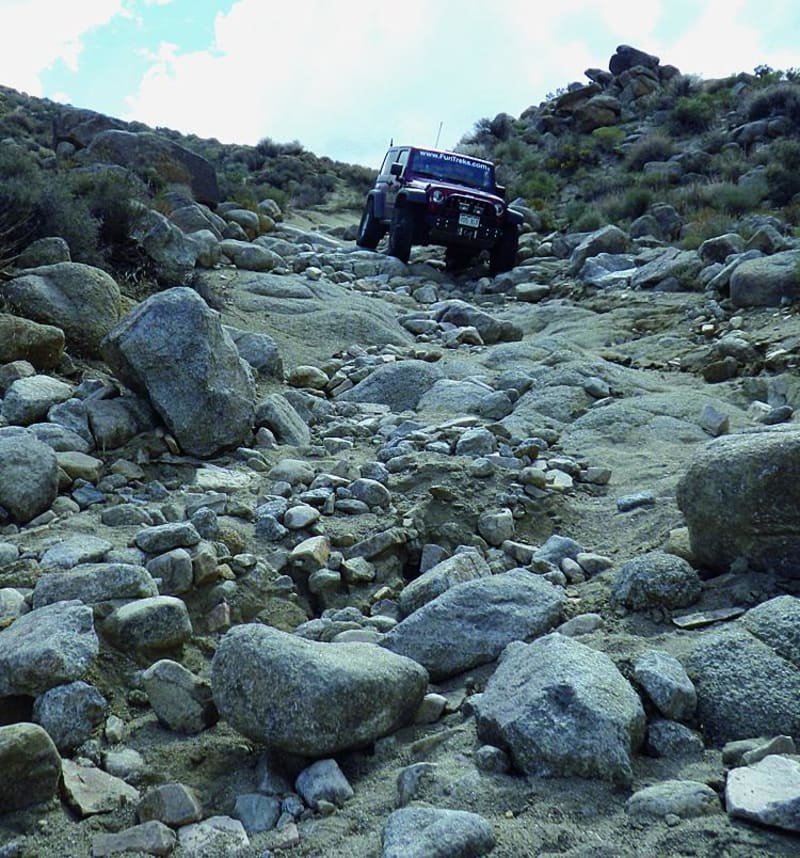 Goler Wash, Mengel Pass