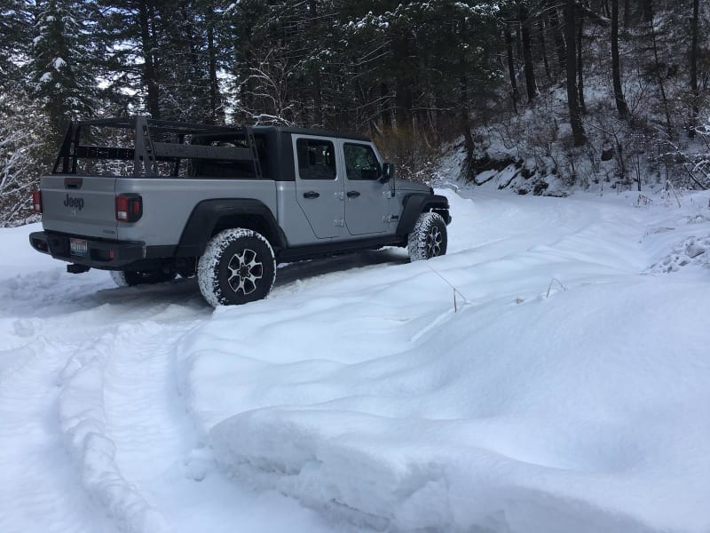 Rocky Canyon Road — winter