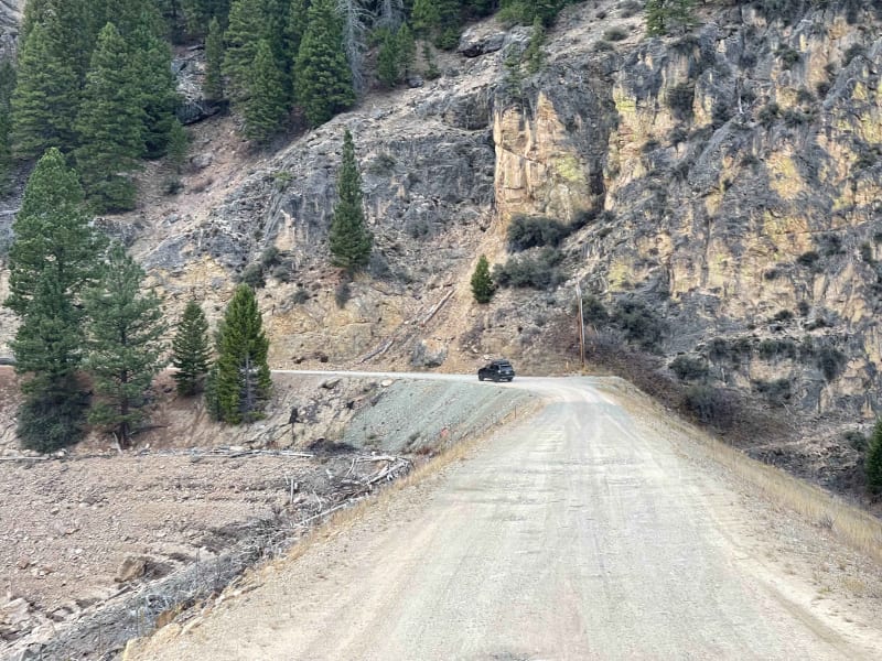 Blue Joint Trailhead Trail