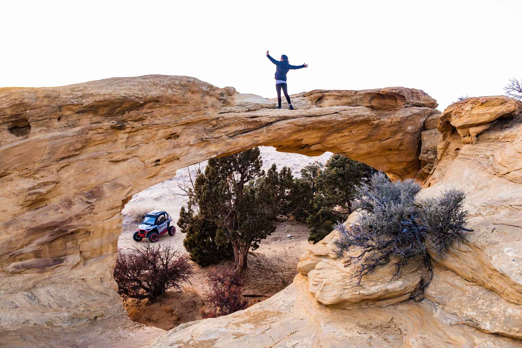 Sinbad Valley Arch and Petroglyphs Loop