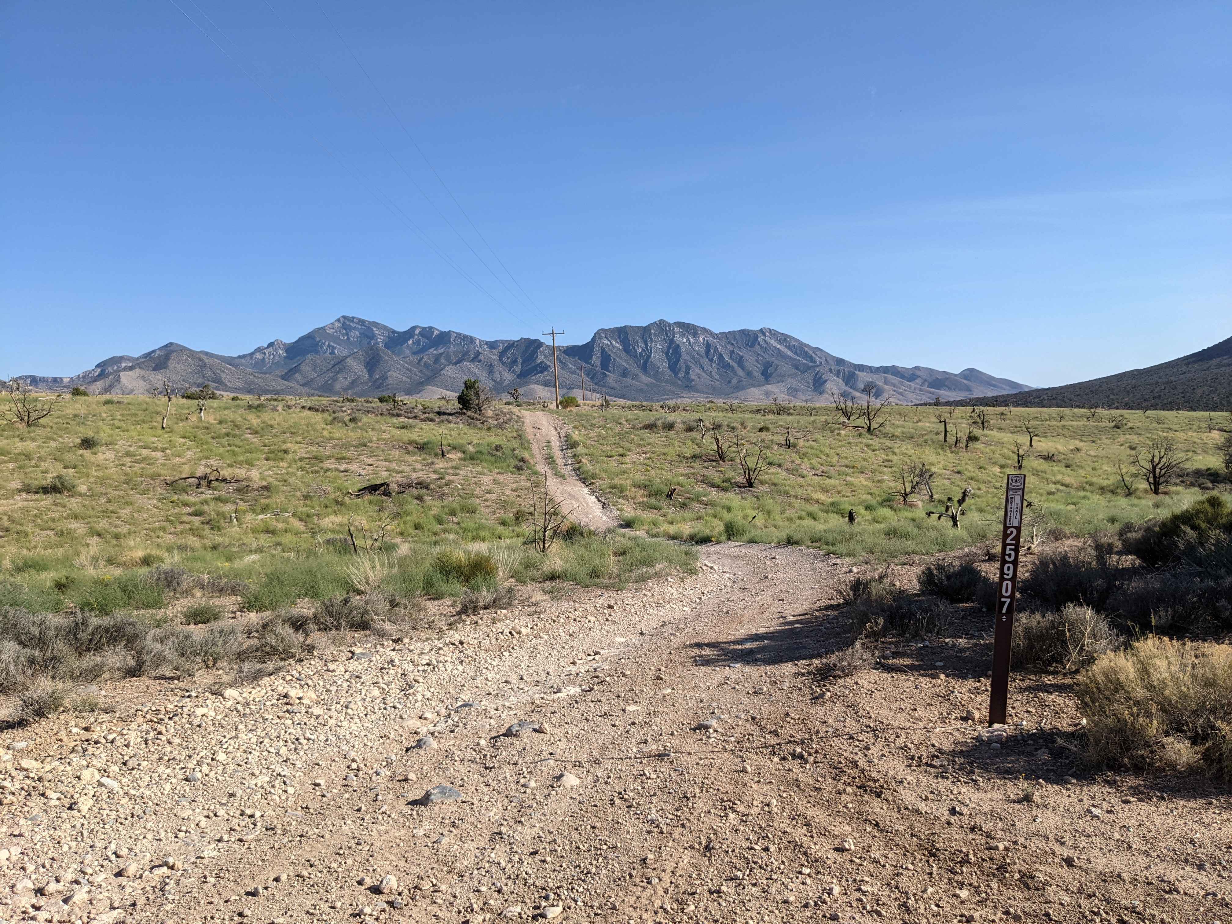 Pahrump to Mountain Springs