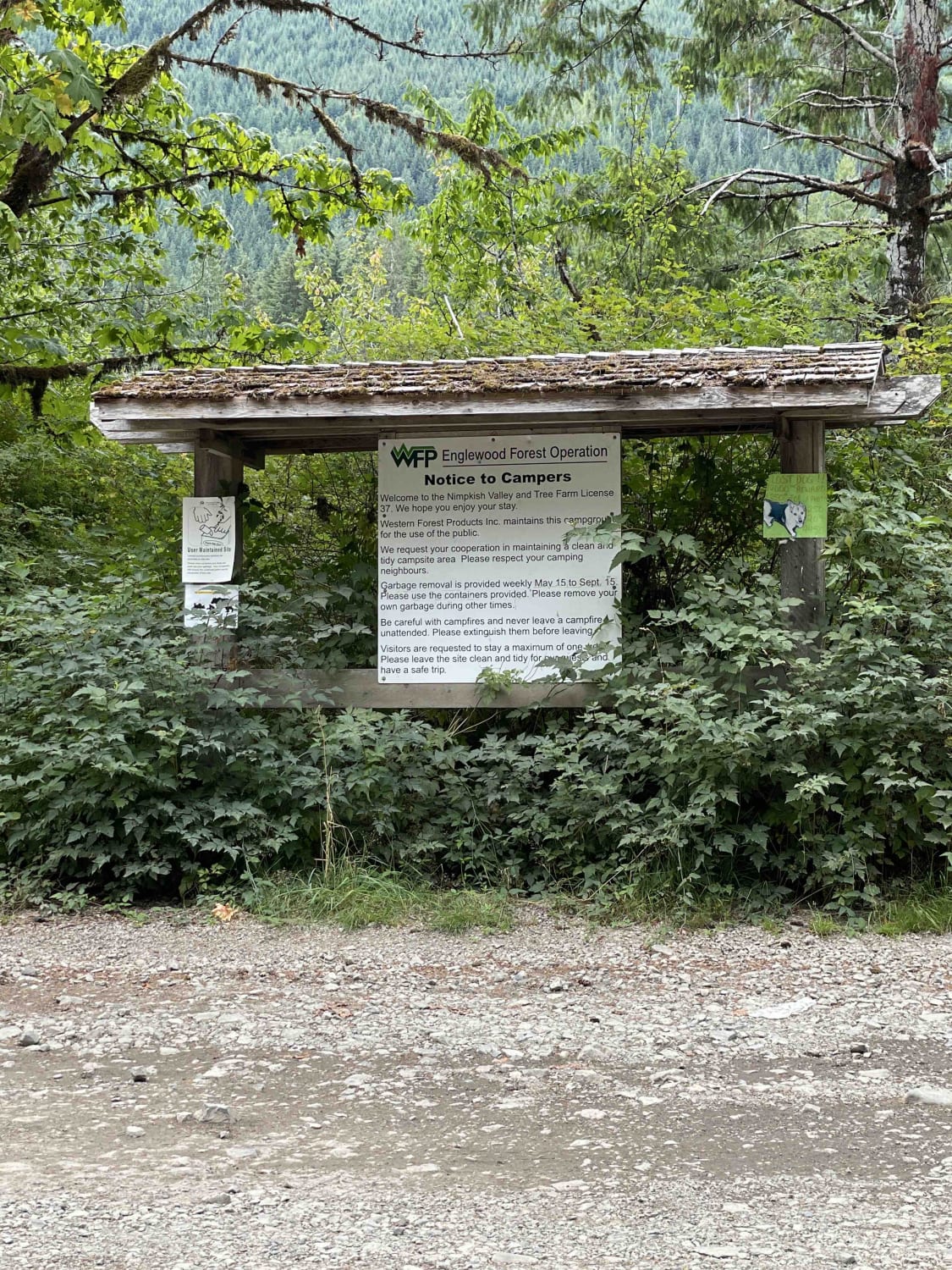 Woss to Woss Lake Rec Site