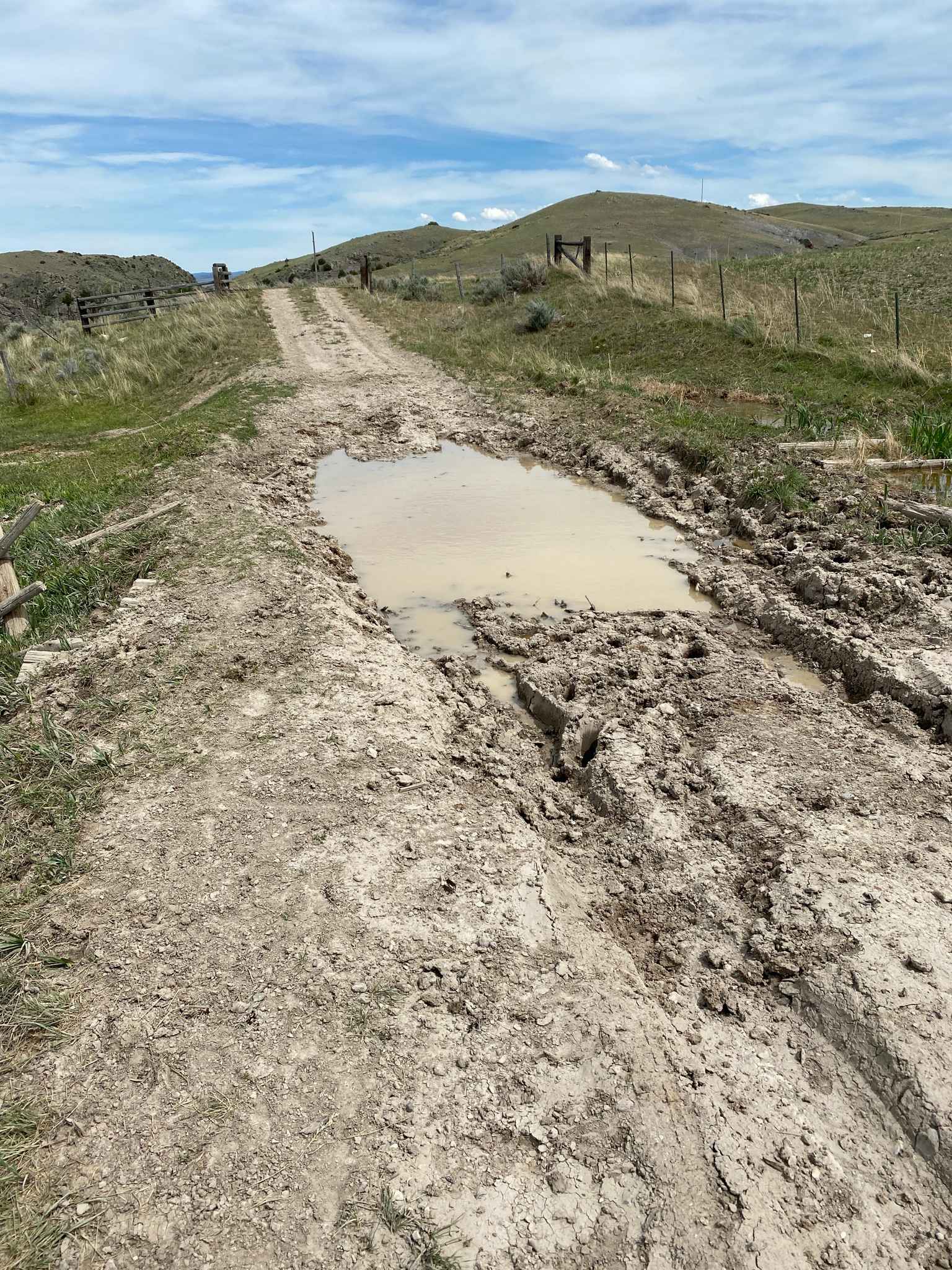 Boulder to Toston via Black Sage Pass