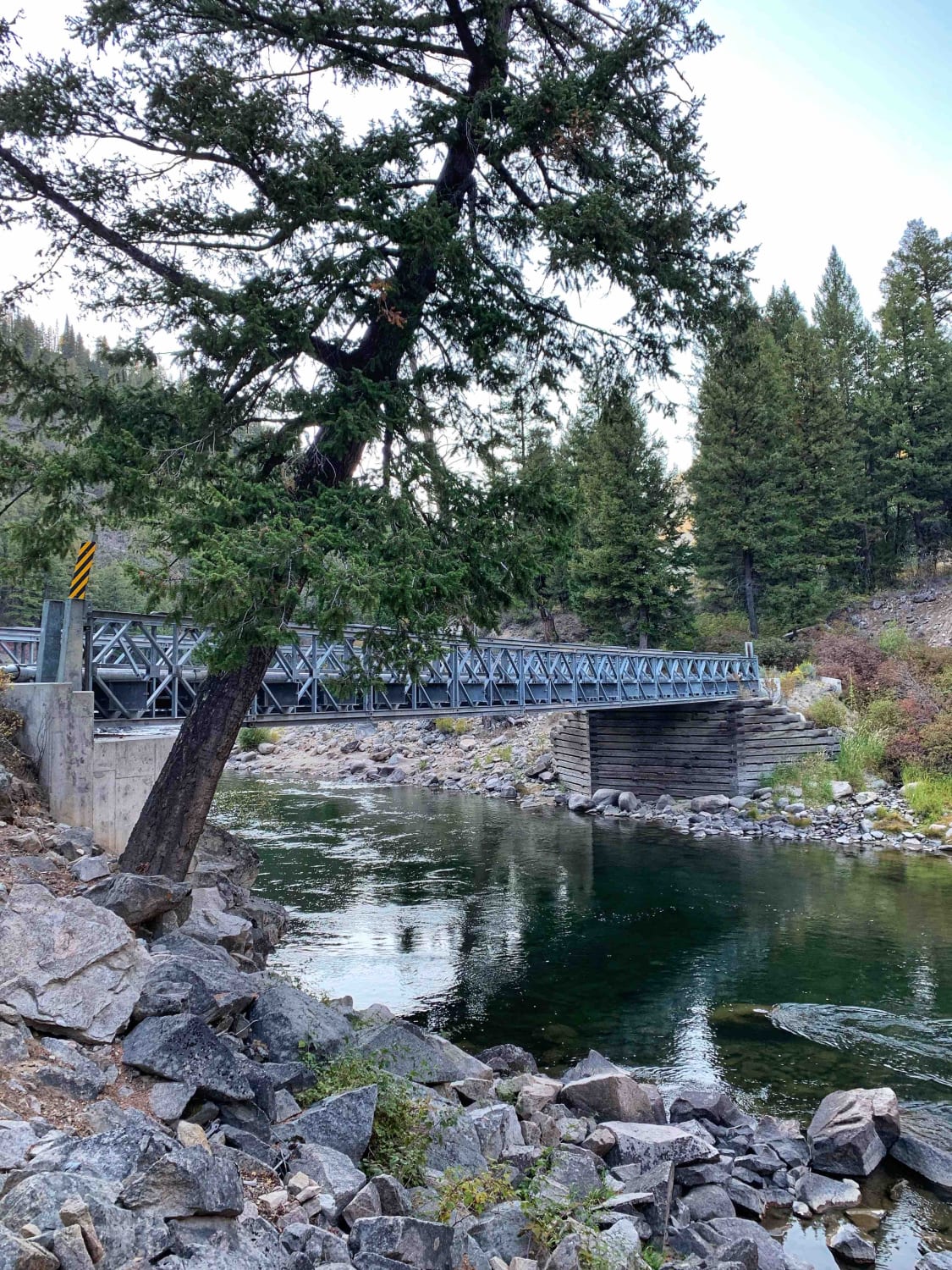 O'Brien Camping on the Salmon River