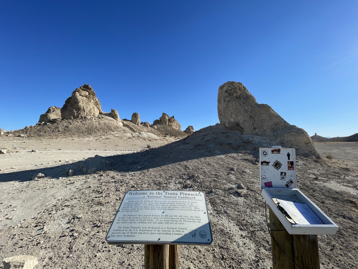 Trona Pinnacles Scenic Loop East (Easy)