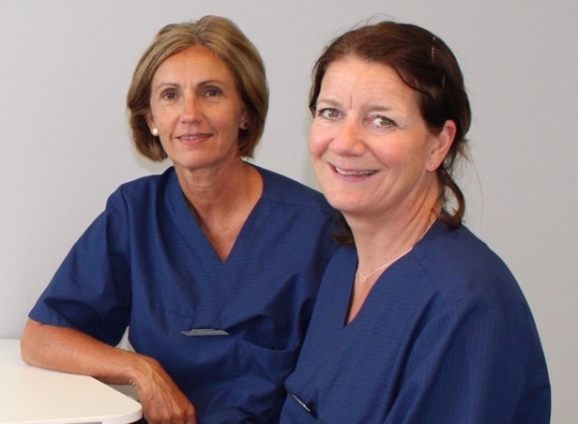 Viktoria Westerlund och Maria Johansson.