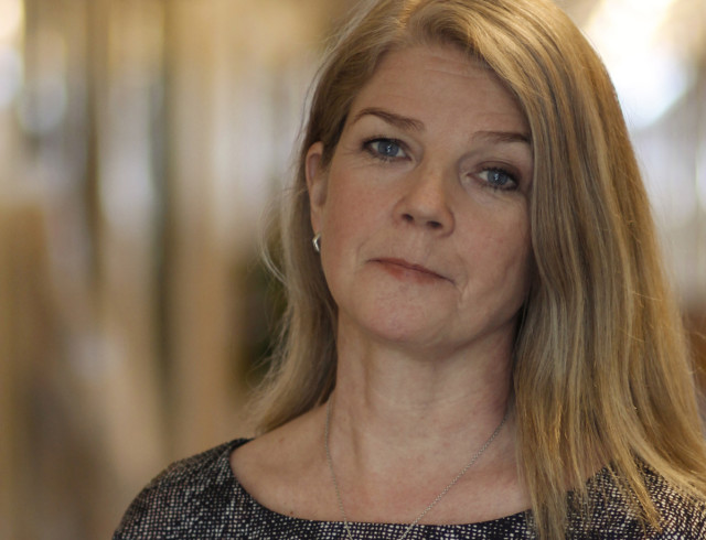 Porträtt Soffia Gudbjörnsdottir.