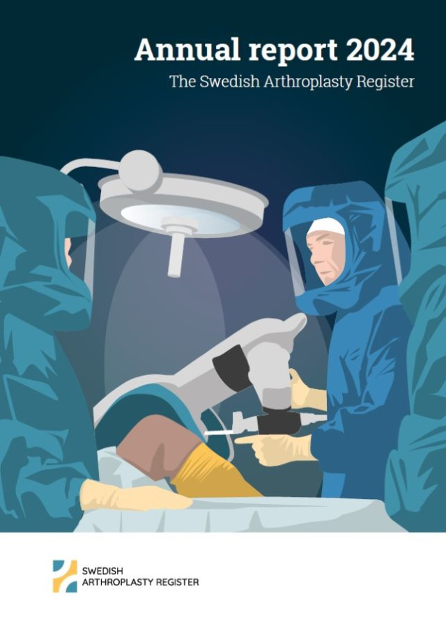 Första sidan av den engelska versionen av SLR:s årsrapport 2024.