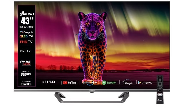 TELEVISOR RIVIERA 43" QLED GOOGLE TV