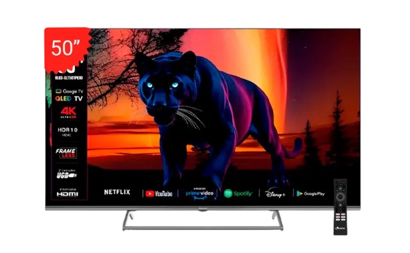 TELEVISOR RIVIERA 50" QLED GOOGLE TV 