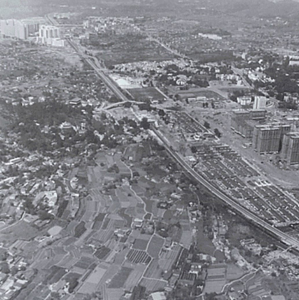 Fanling New Town in 1983 