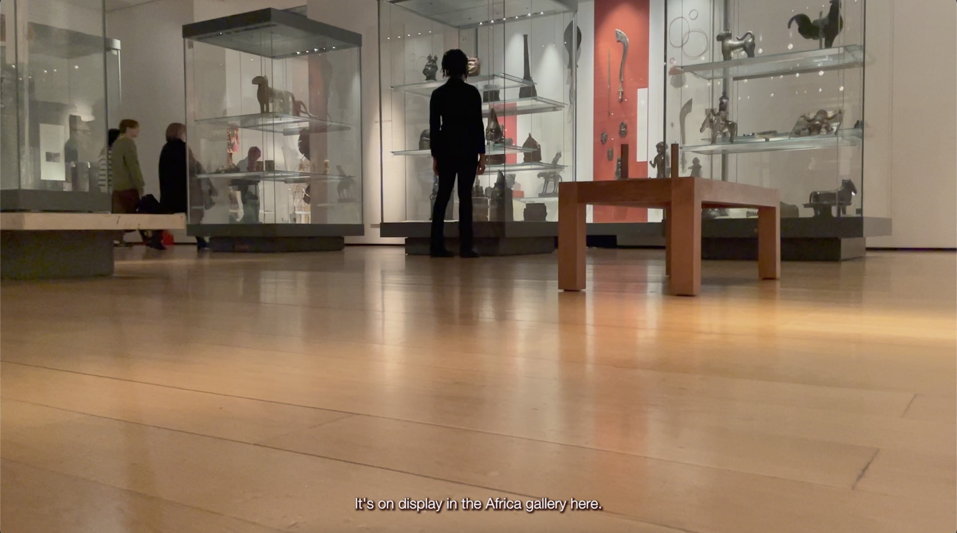 artist in Africa gallery of British Museum