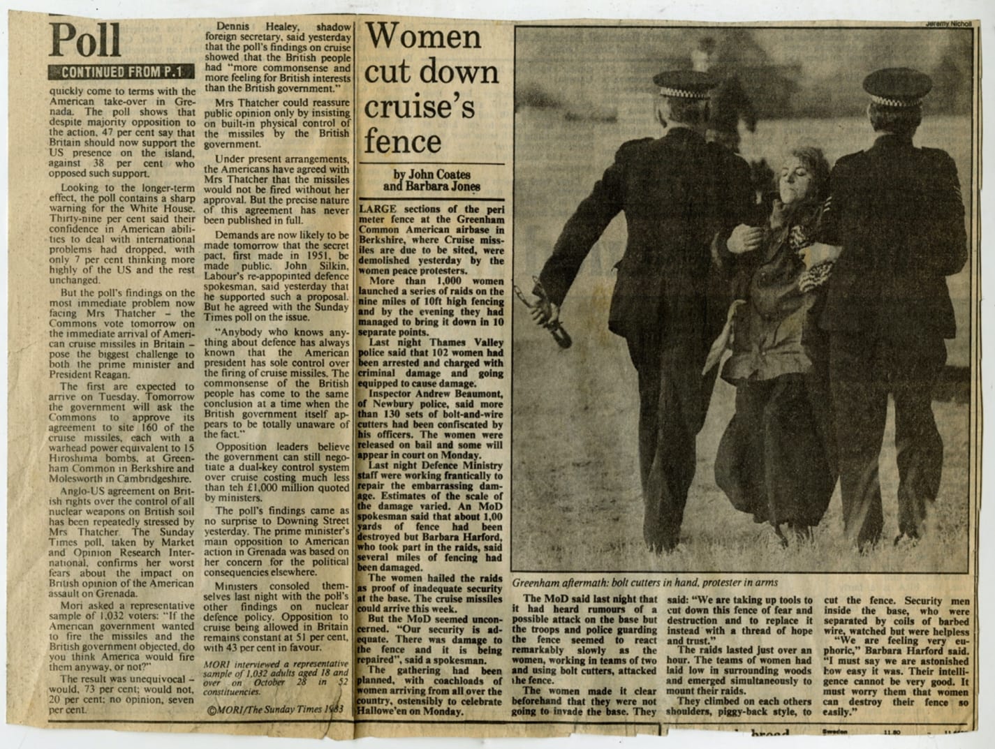 The Greenham Common Women's Peace Camp as Artwork (2022), PhD Thesis