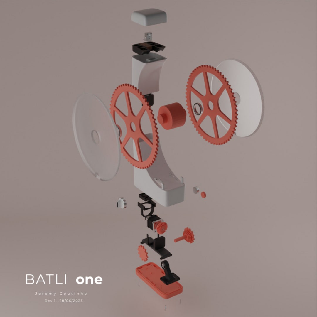 Batli One exploded view