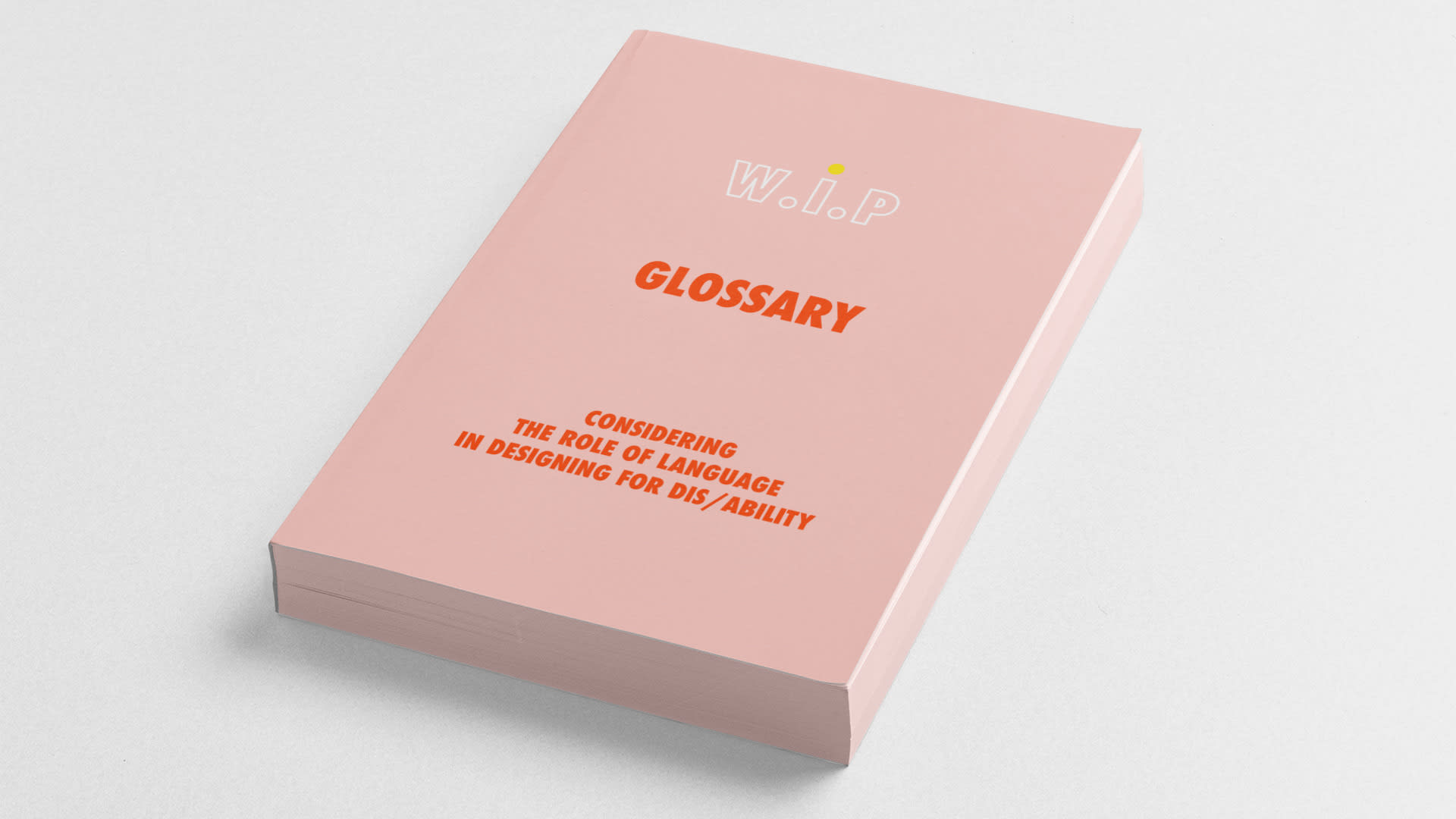 W.i.P Glossary