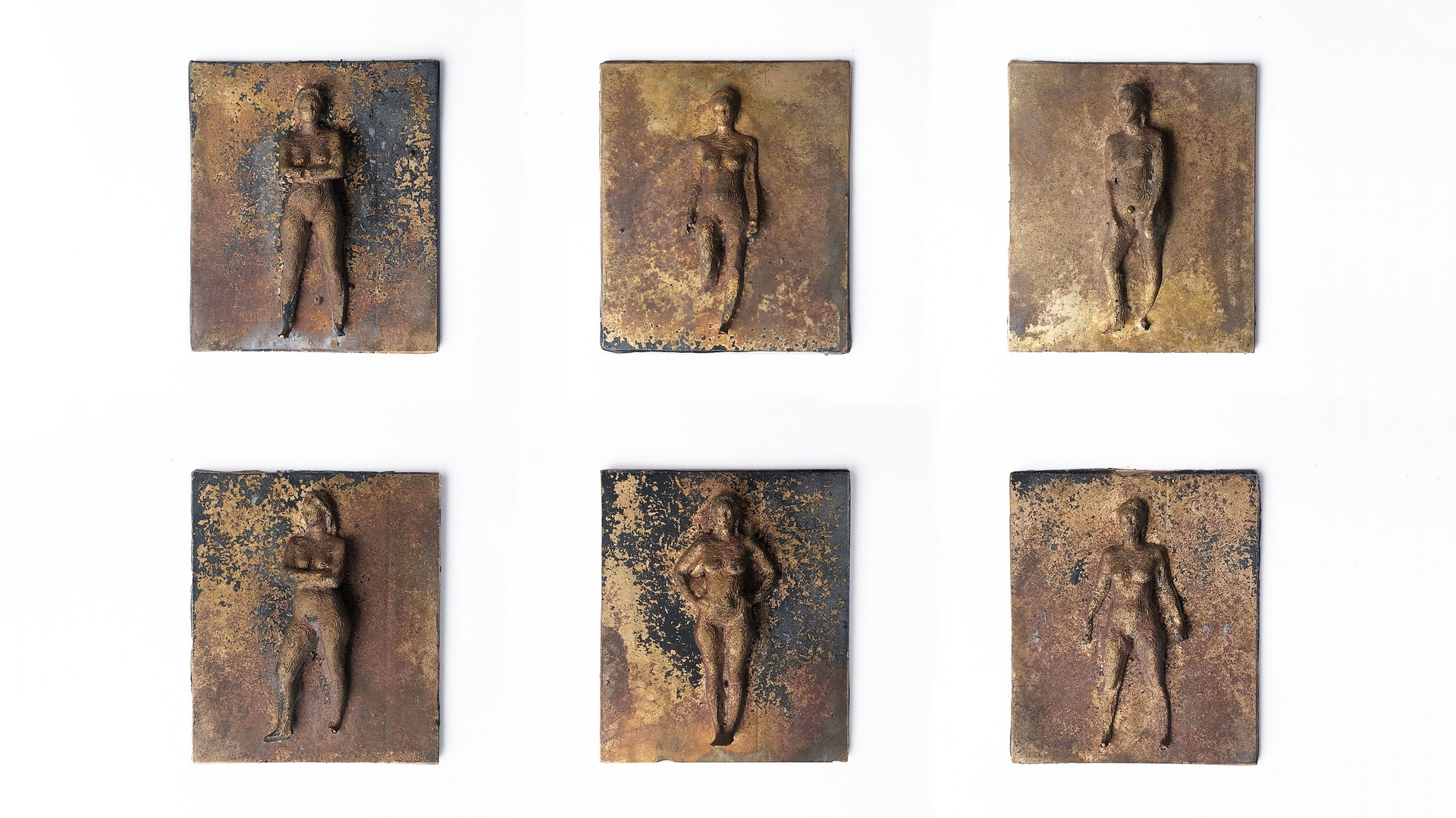 body studies in bronze, 3D body scans in bronze