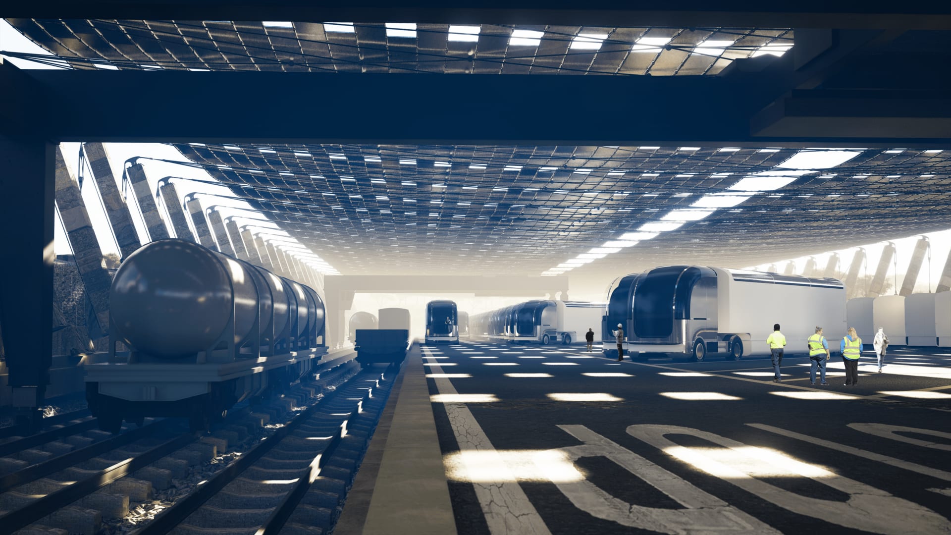 View of inside the Logistics Bar