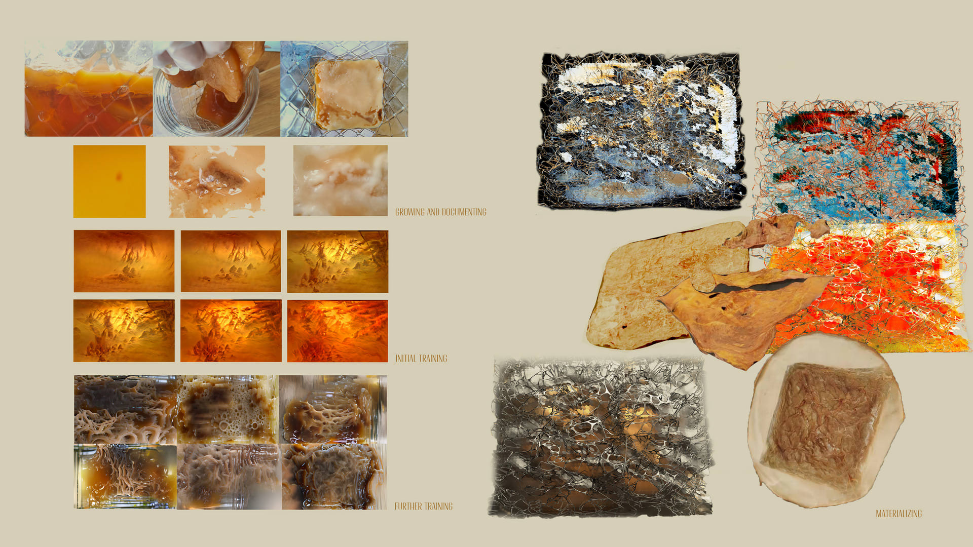 Process, Train, Simulate The Biofilm Formation