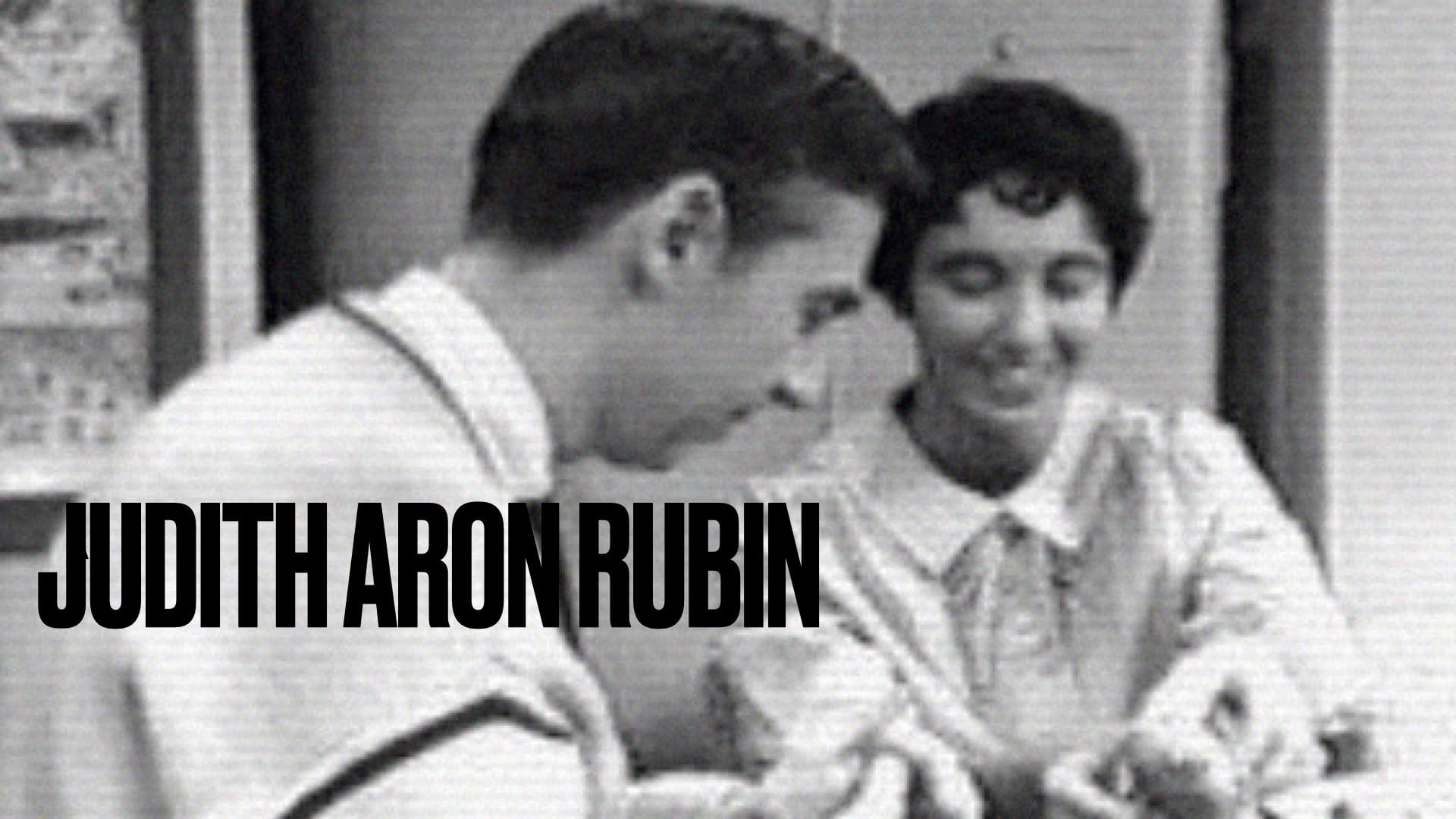 A still from 'Mister Rogers', with the resident Art lady- Judith Aron Rubin