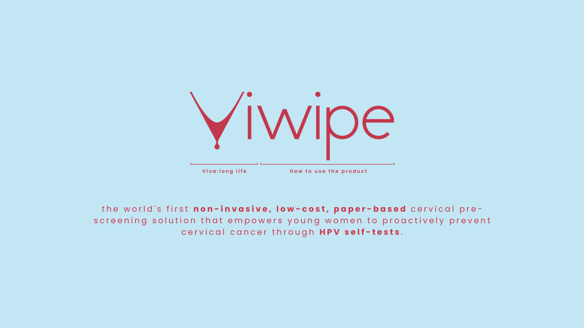 Viwipe is the world's first non-invasive, low-cost, paper-based cervical pre-screening solution.