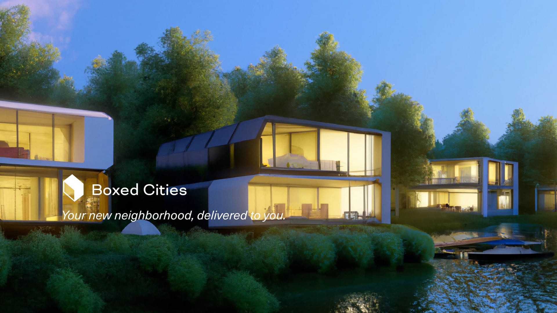 boxed cities: your new neighborhood, delivered to you