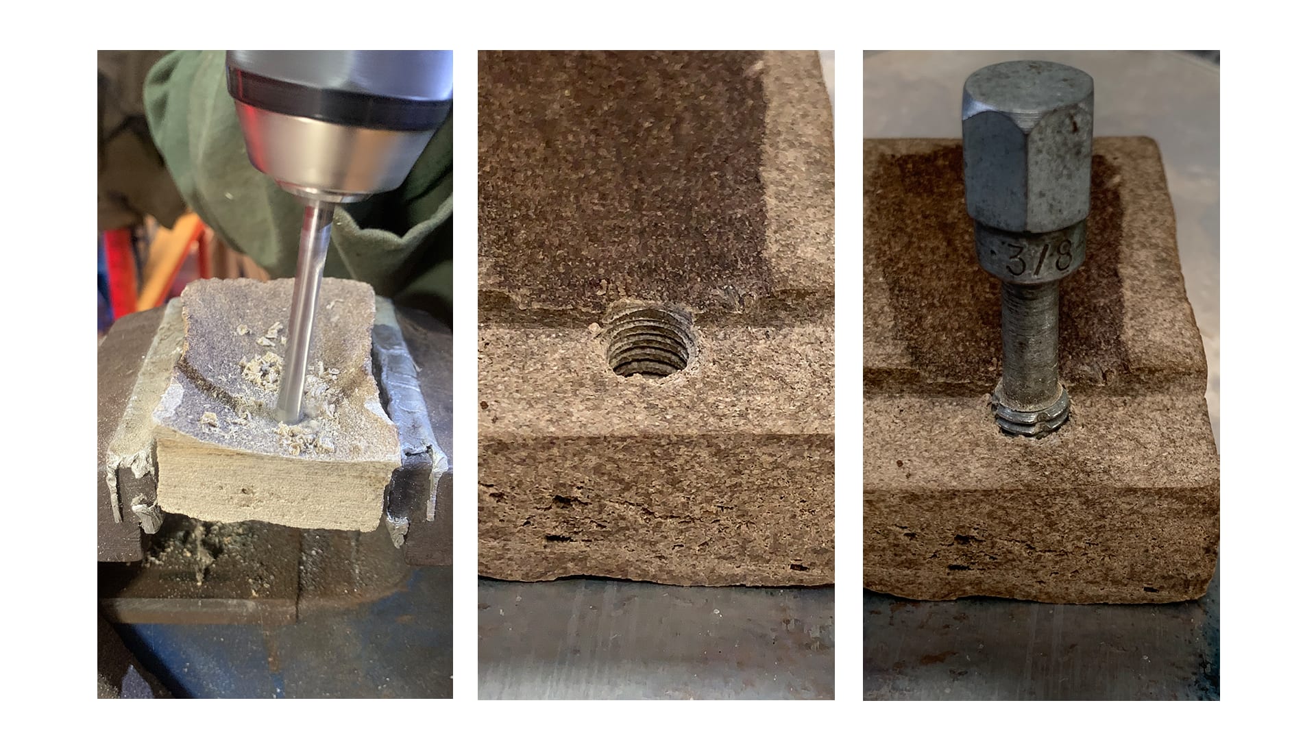 Process of Drilling and Tapping a screw thread