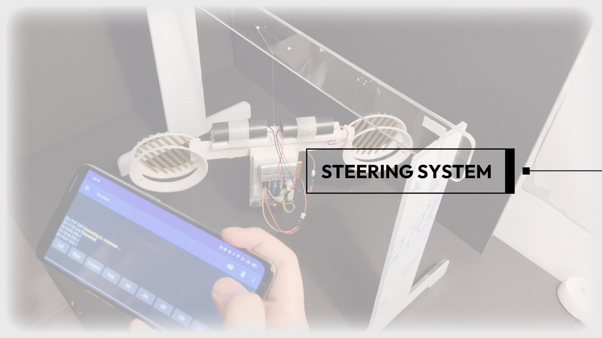 Steering system prototype