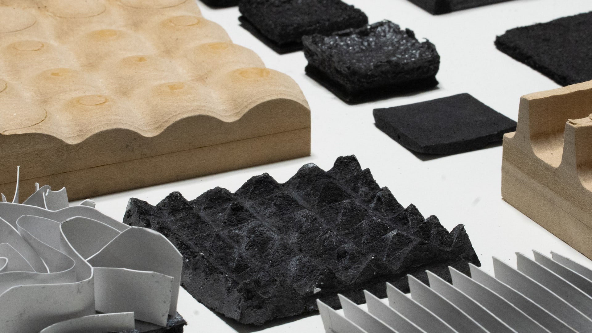 The Biochar Tile prototypes