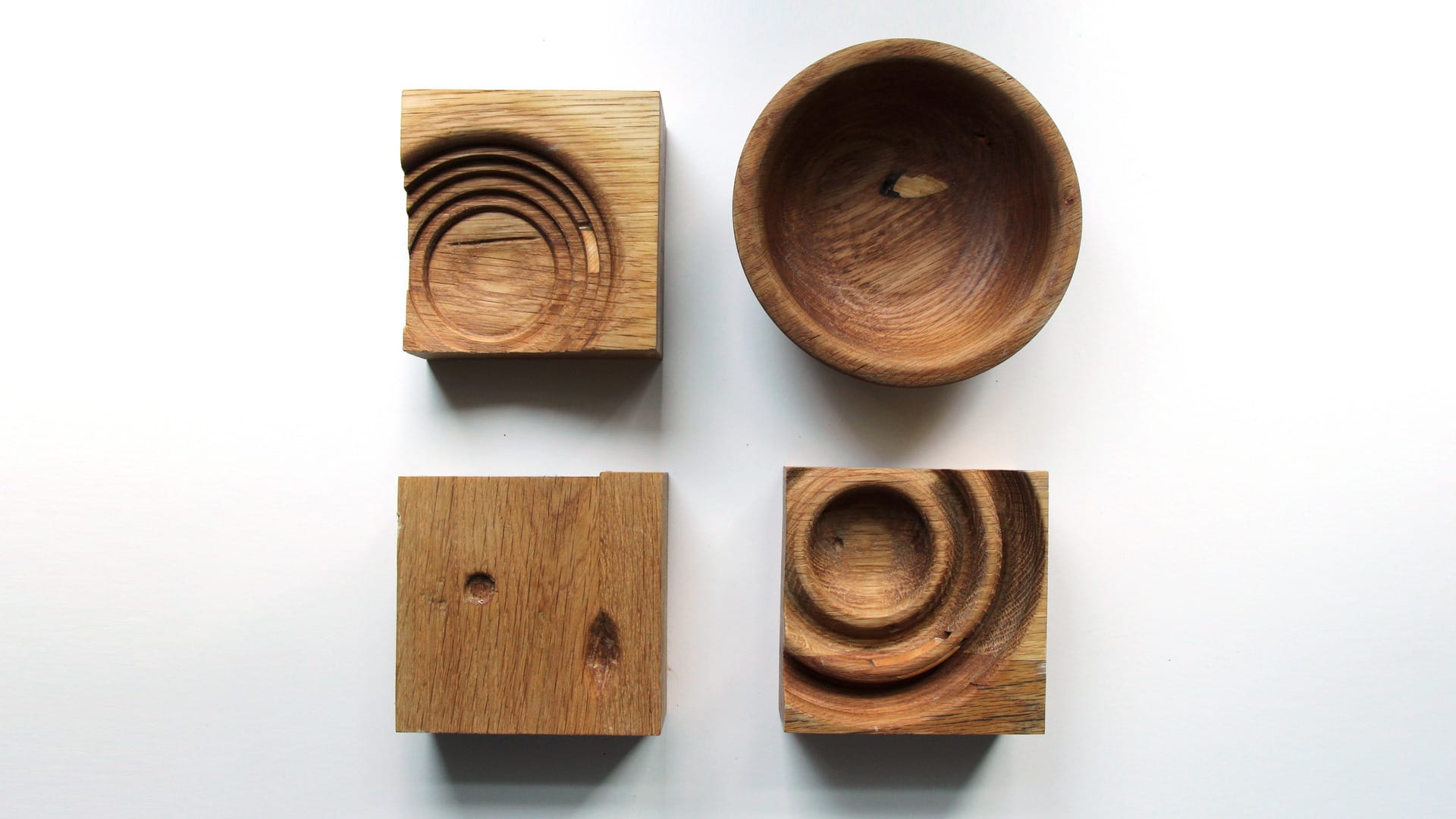 wood carved and turned bowls