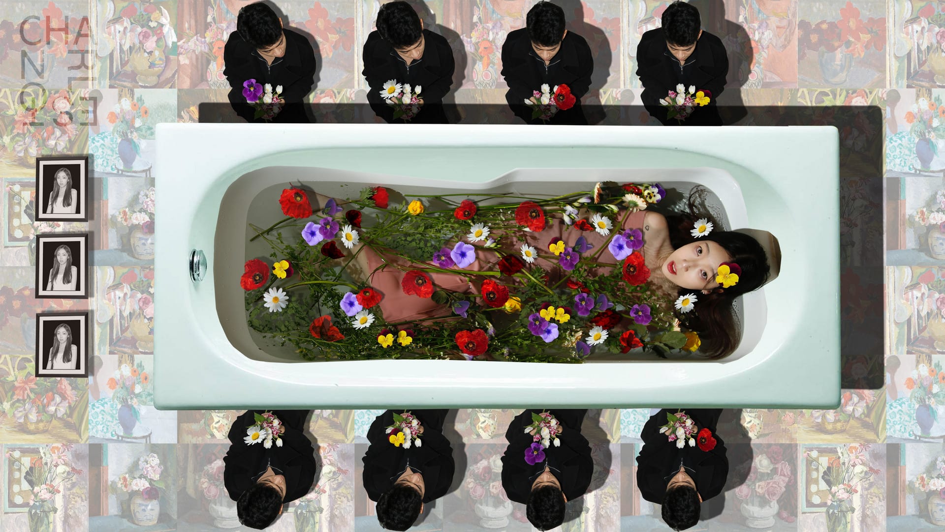 Fake funeral image
