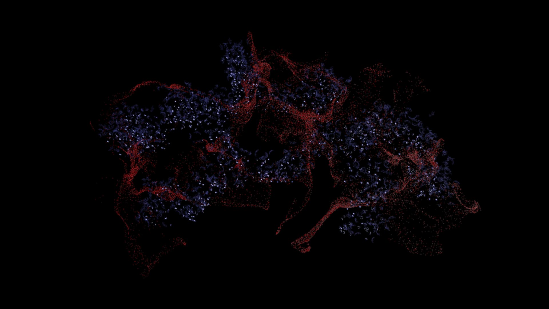 A fantasy of macroorganism world under your skin. 