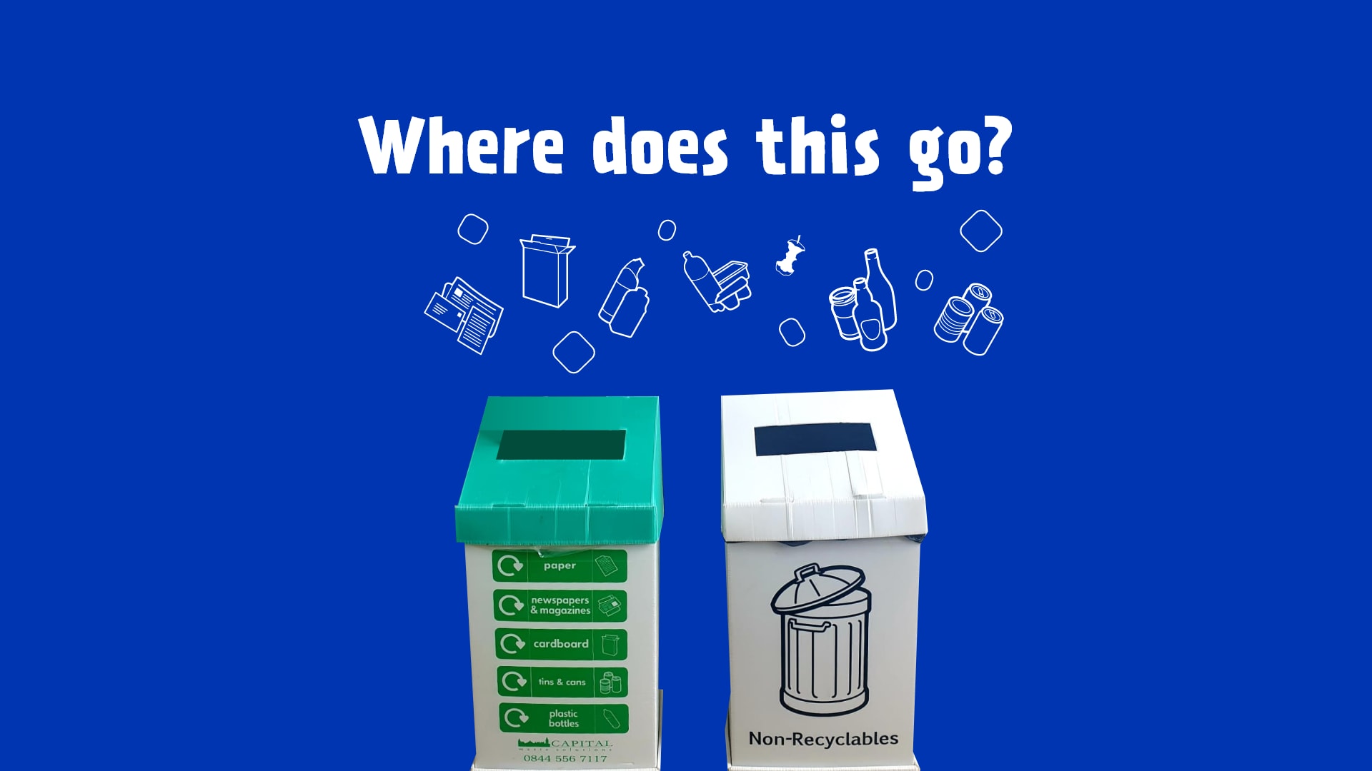 Recycling bins